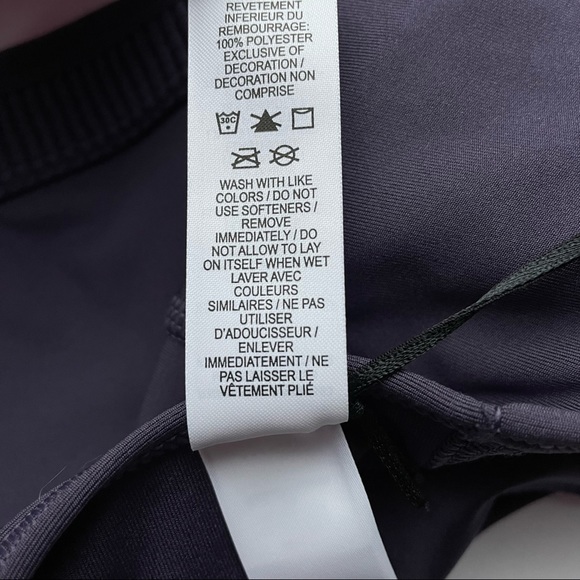 Nike Swoosh Dri-Fit Racerback Sports Bra Medium Support Padded NWT - Picture 8 of 8